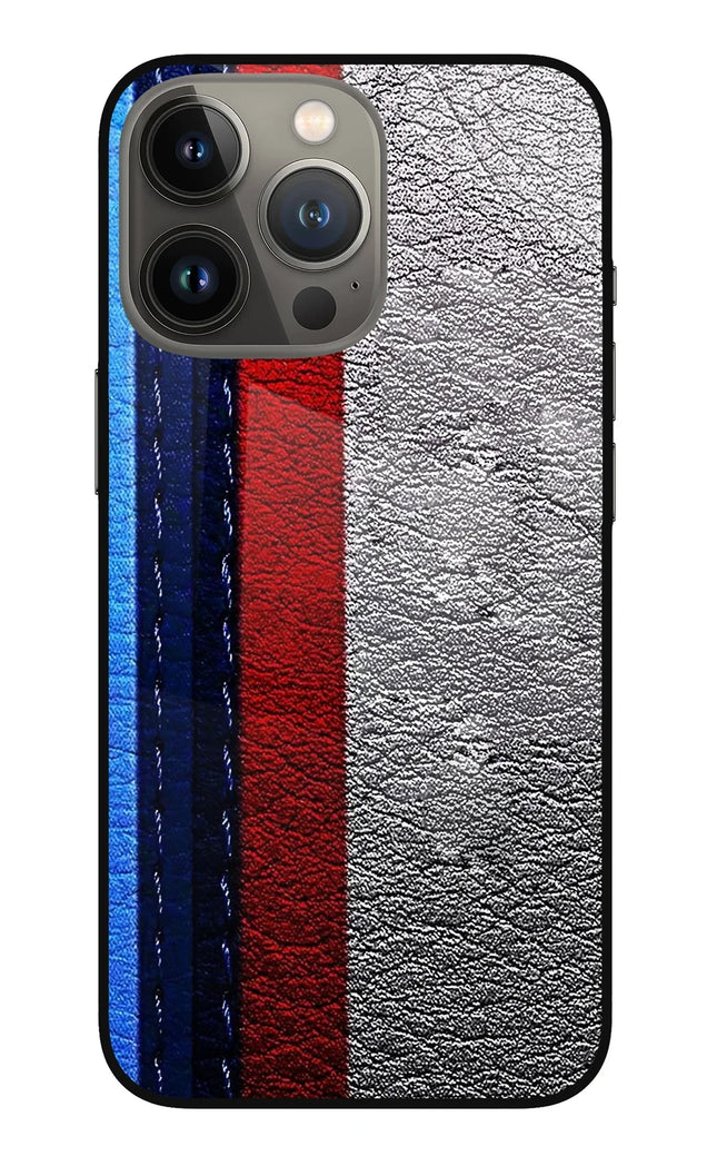 BMW Stripes iPhone 13 Pro Max Glass Case