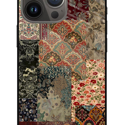 Desi Print iPhone 13 Pro Max Glass Case