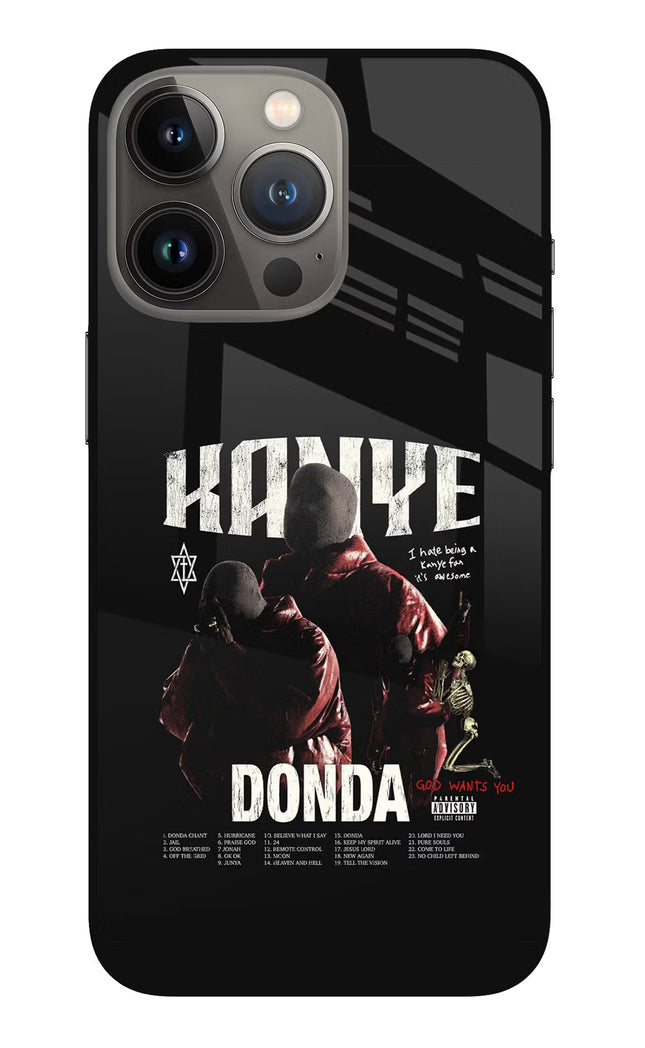 Donda Kanye West iPhone 13 Pro Max Glass Case