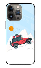 Mountain Trail Beast iPhone 13 Pro Max Glass Case