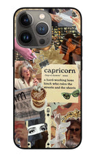 Capricorn Zodiac iPhone 13 Pro Max Glass Case