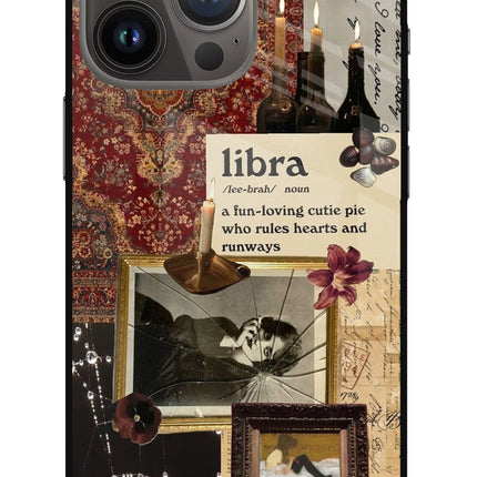 Libra Zodiac iPhone 13 Pro Max Glass Case