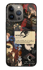 Scorpio Zodiac iPhone 13 Pro Max Glass Case