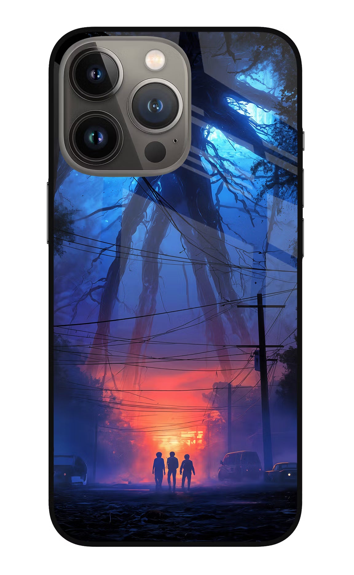 Ordinary Things Shadow iPhone 13 Pro Max Glass Case Back Cover by Casekaro