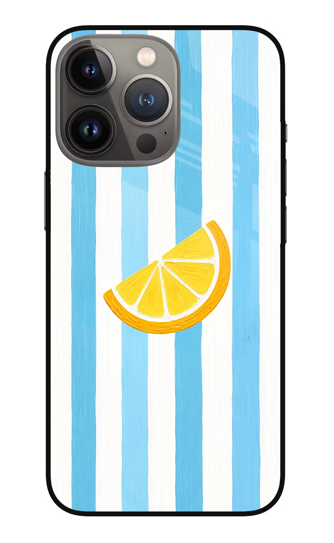 Summer Lemon iPhone 13 Pro Max Glass Case