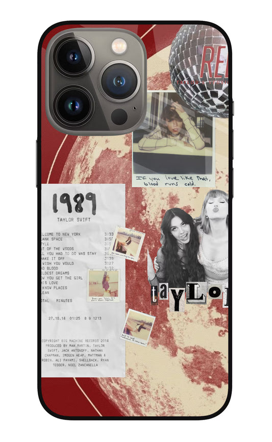 Taylor Swift iPhone 13 Pro Max Glass Case