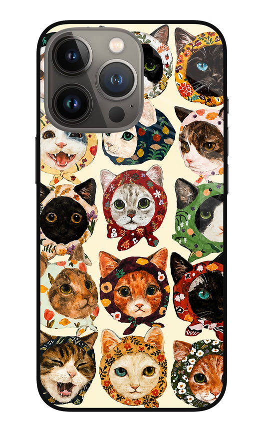 Cool Cat iPhone 13 Pro Max Glass Case