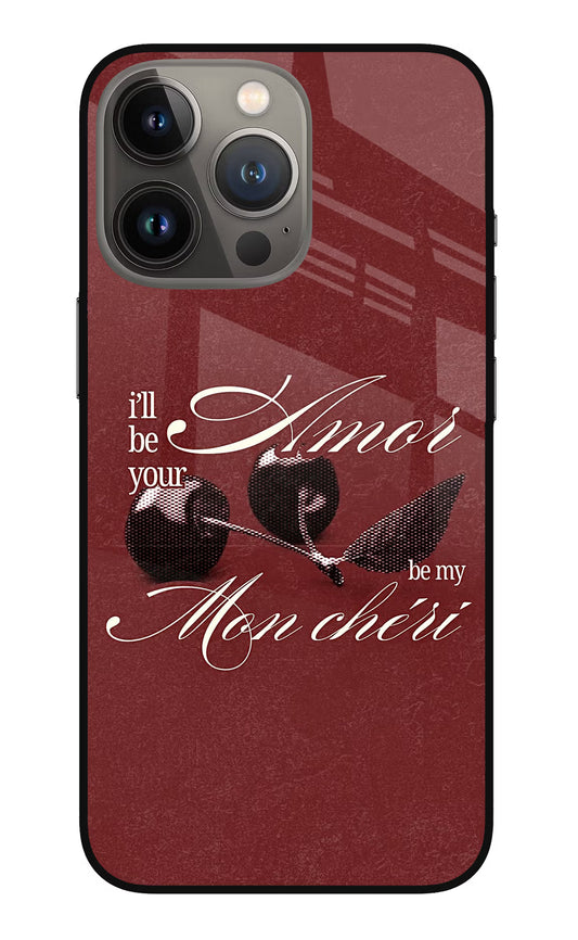Velvet Cherry iPhone 13 Pro Max Glass Case