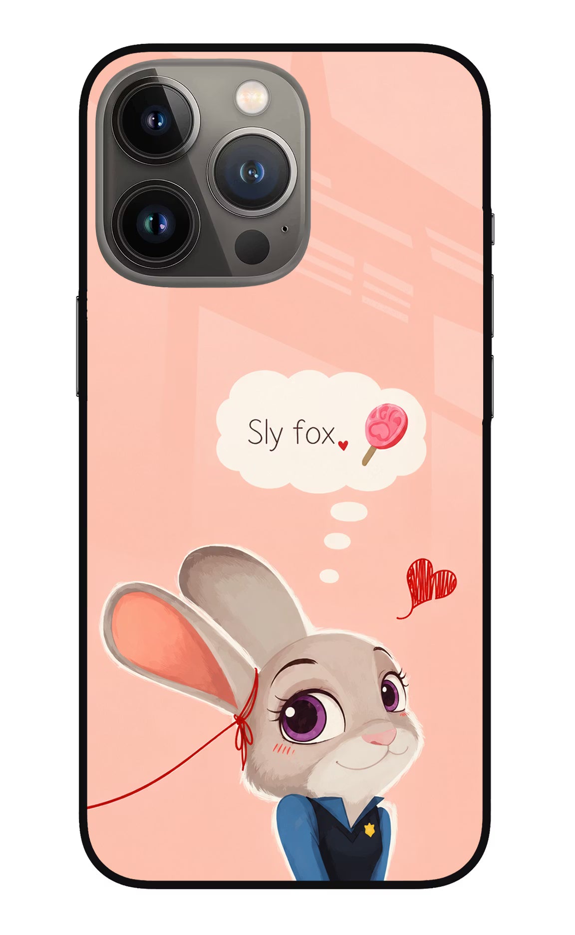 Judy Charm iPhone 13 Pro Max Glass Case
