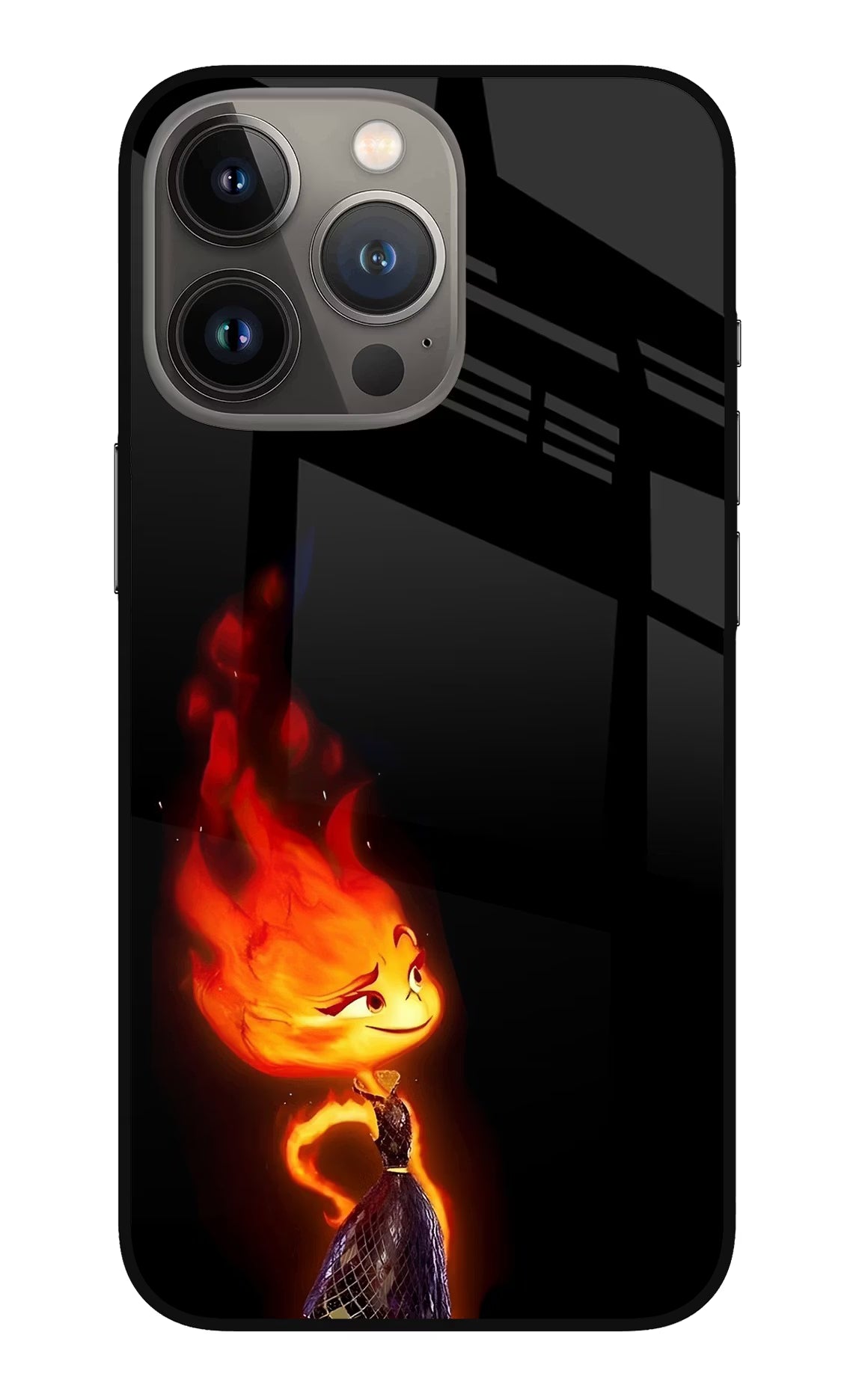 Ember Flame iPhone 13 Pro Max Glass Case