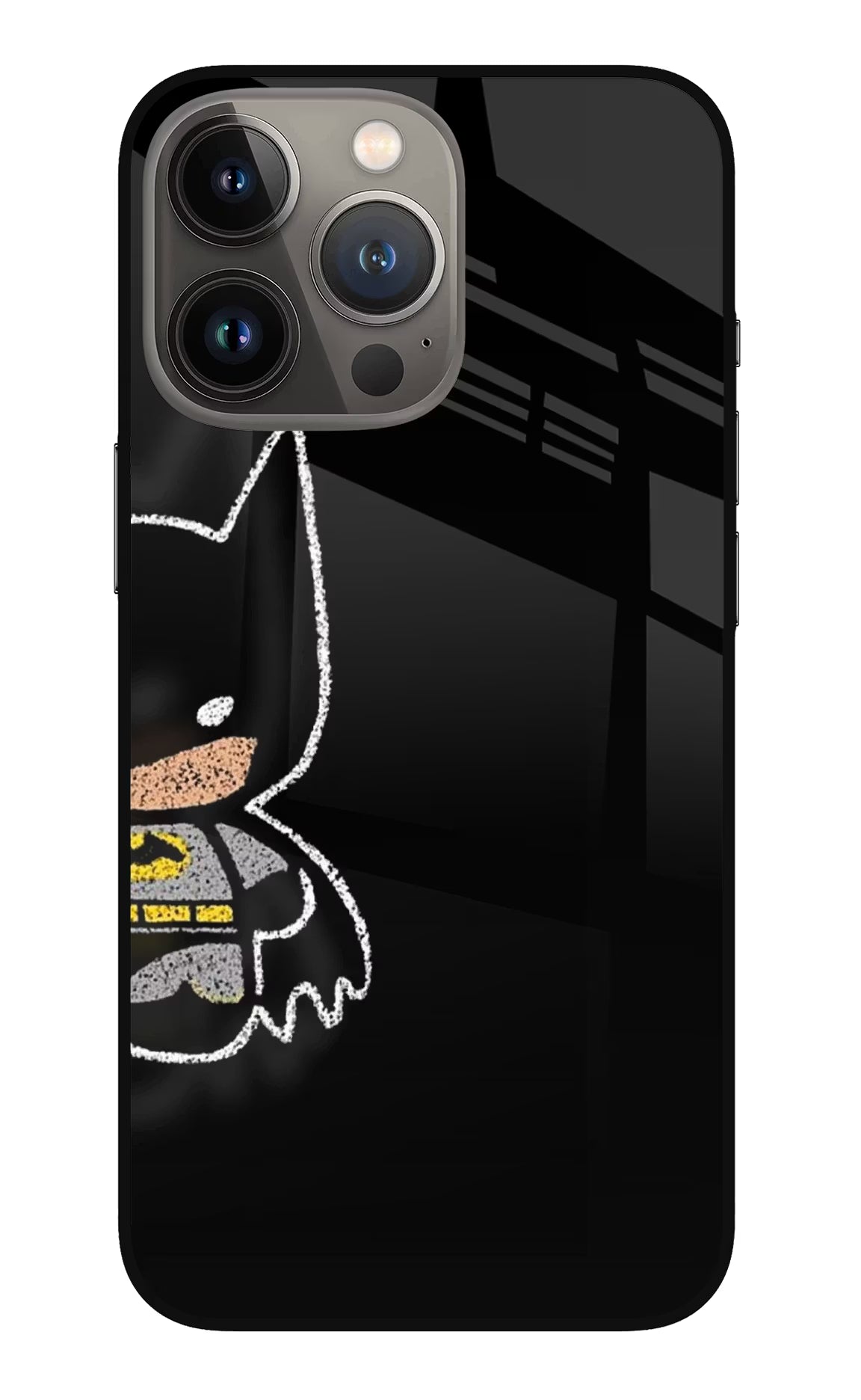 Bat Kitty iPhone 13 Pro Max Glass Case