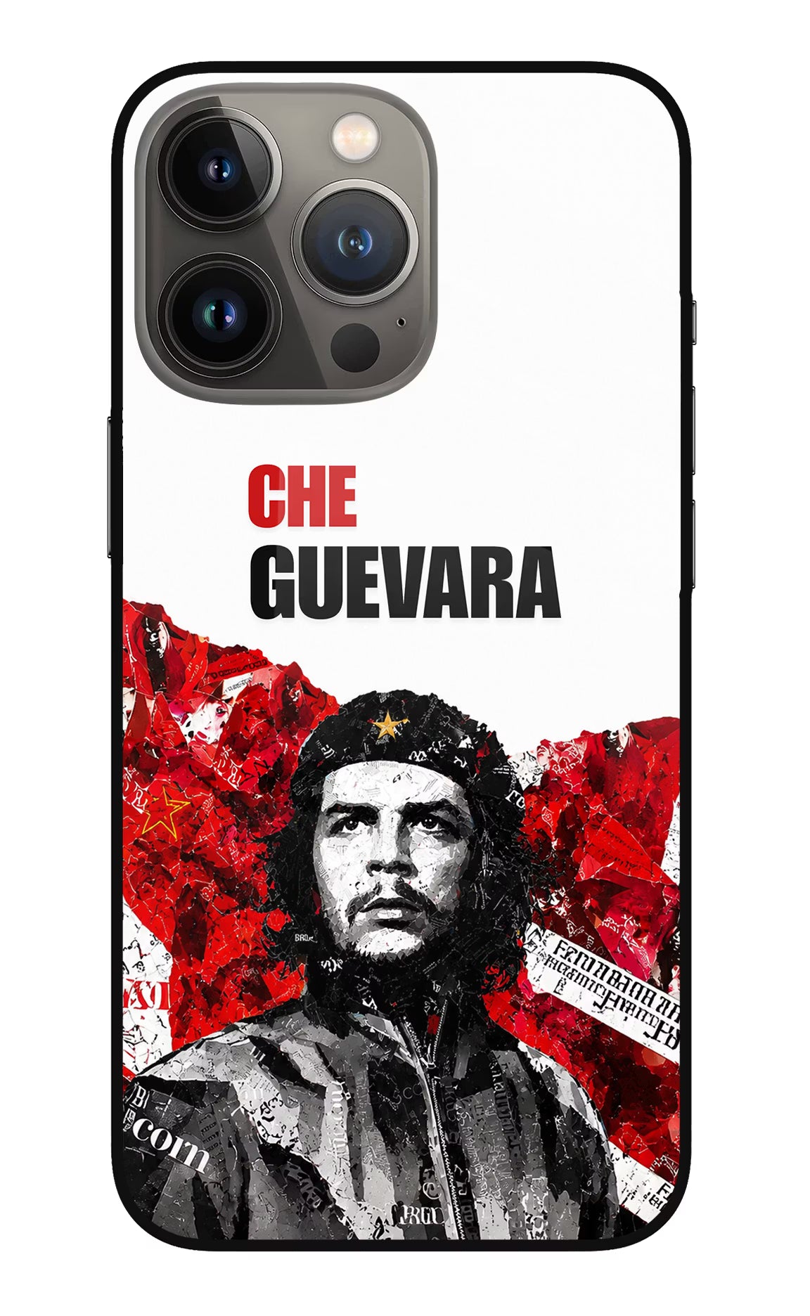 Che Guevara Revolution iPhone 13 Pro Max Glass Case