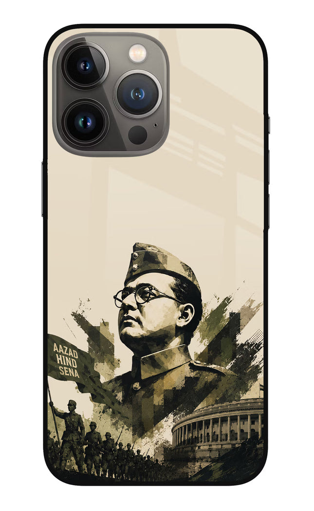Netaji Rising iPhone 13 Pro Max Glass Case