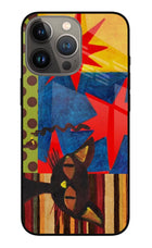 Pop Cat iPhone 13 Pro Max Glass Case