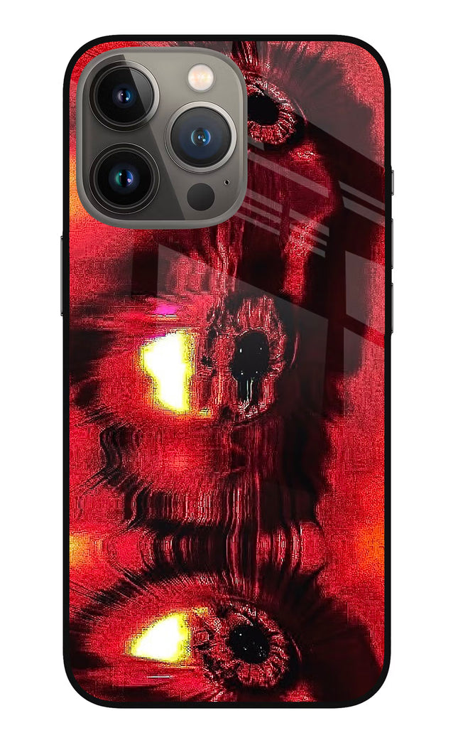Fire Eye iPhone 13 Pro Max Glass Case
