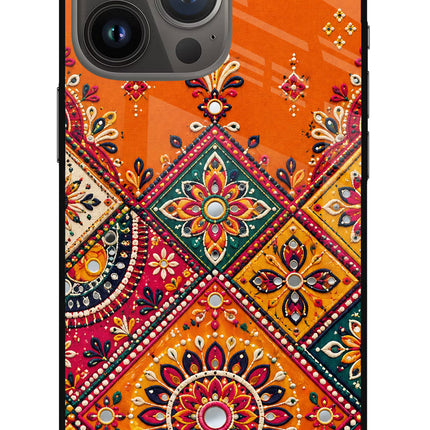Kutch Glow iPhone 13 Pro Max Glass Case