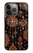 Boho Noir iPhone 13 Pro Max Glass Case