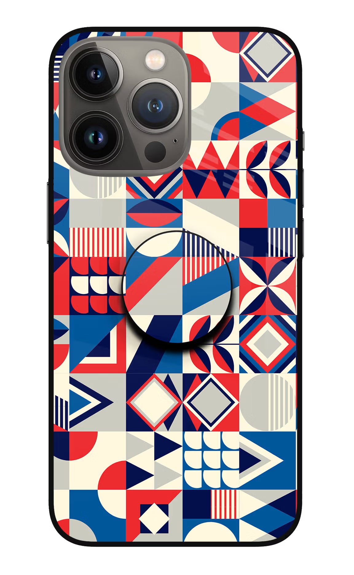 Colorful Pattern iPhone 13 Pro Max Pop Case by Casekaro