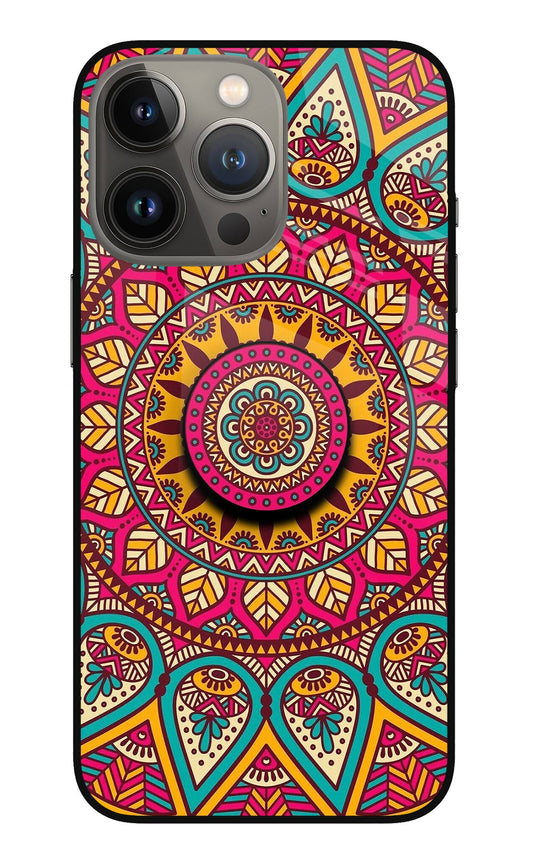 Mandala iPhone 13 Pro Max Glass Case