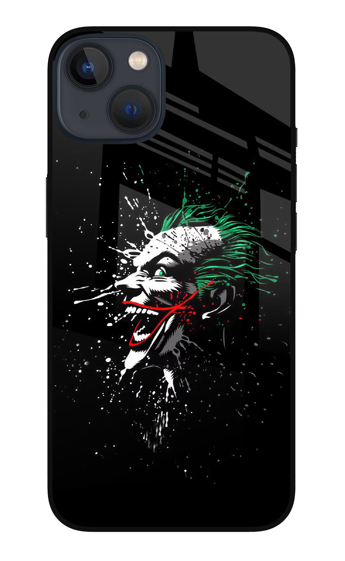 Joker iPhone 13 Mini Glass Case Back Cover by Casekaro
