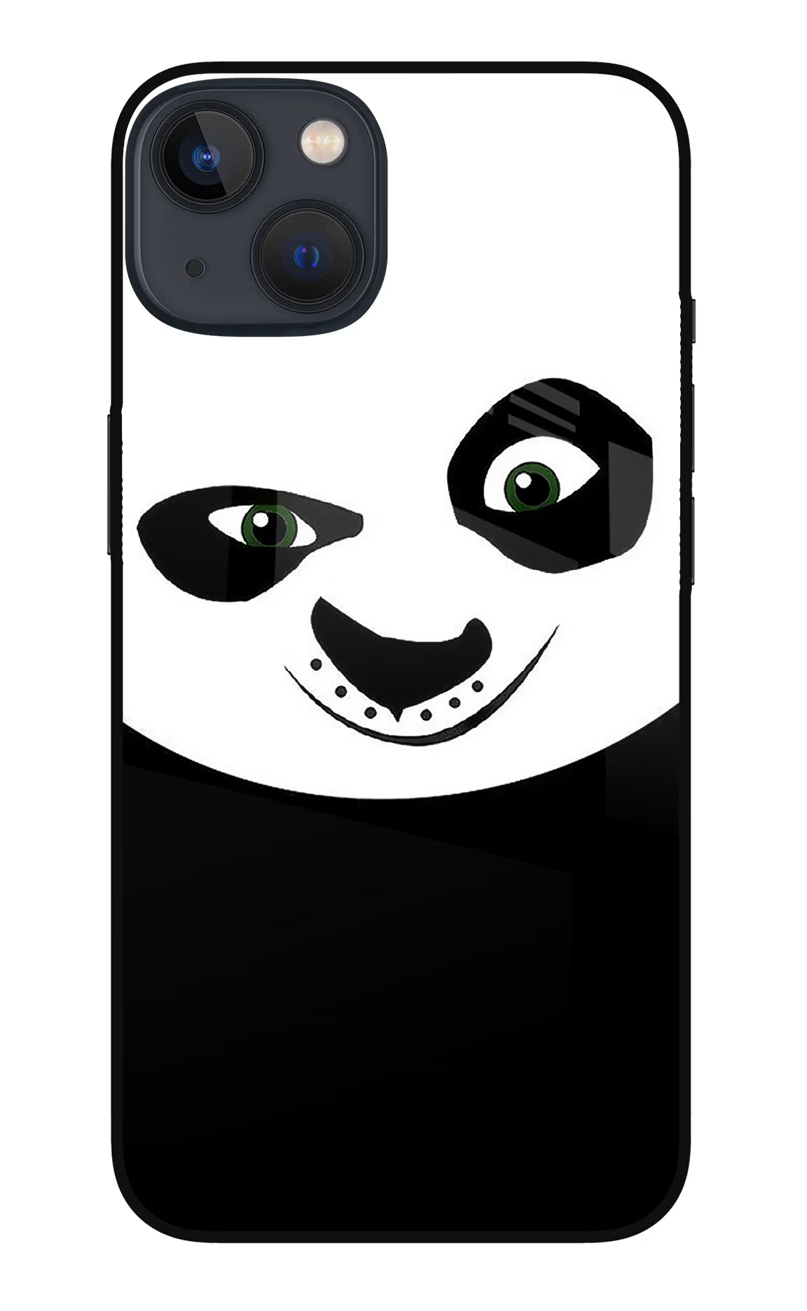 Panda iPhone 13 Mini Glass Case Back Cover by Casekaro