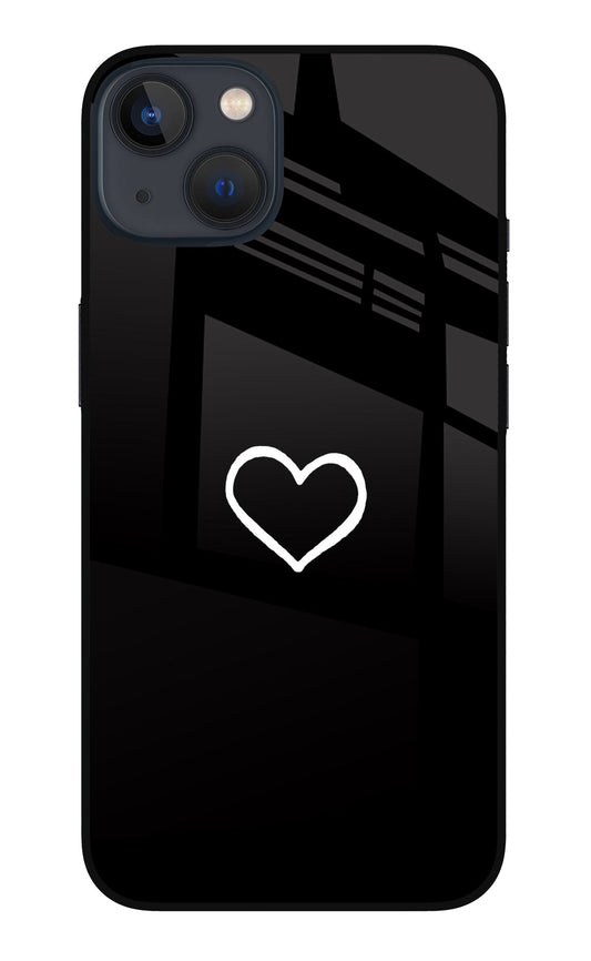 Heart iPhone 13 Mini Glass Case
