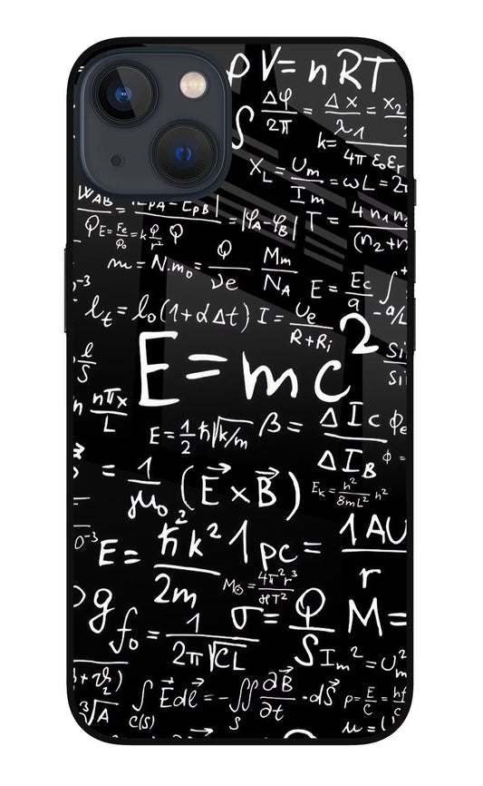 Physics Formula iPhone 13 Mini Glass Case