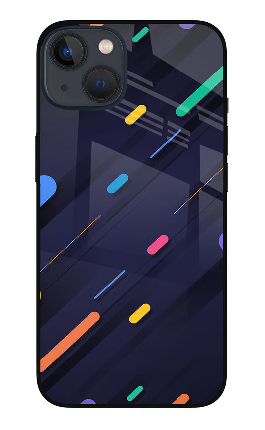 Abstract Design iPhone 13 Mini Glass Case