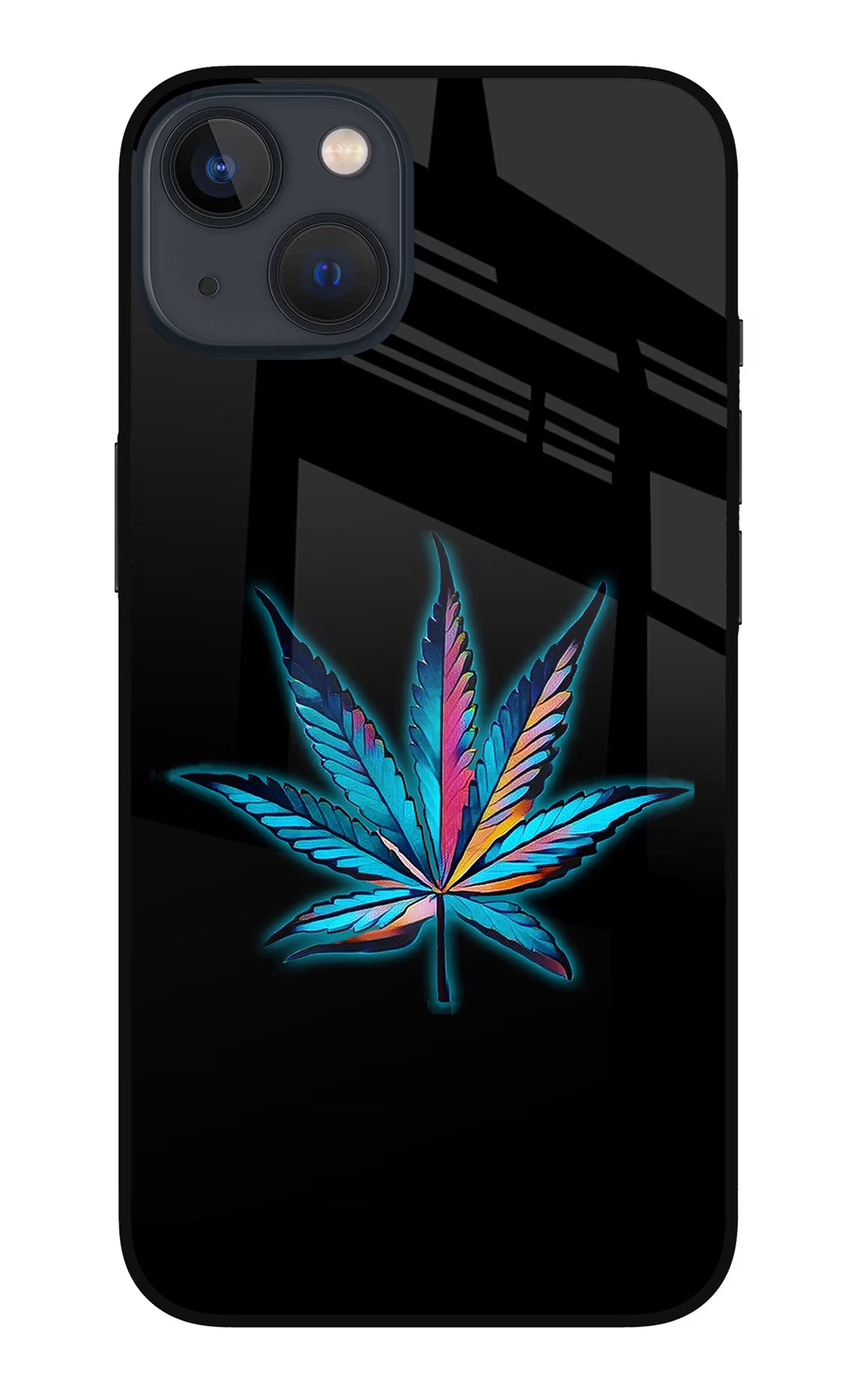 Weed iPhone 13 Mini Glass Case Back Cover by Casekaro