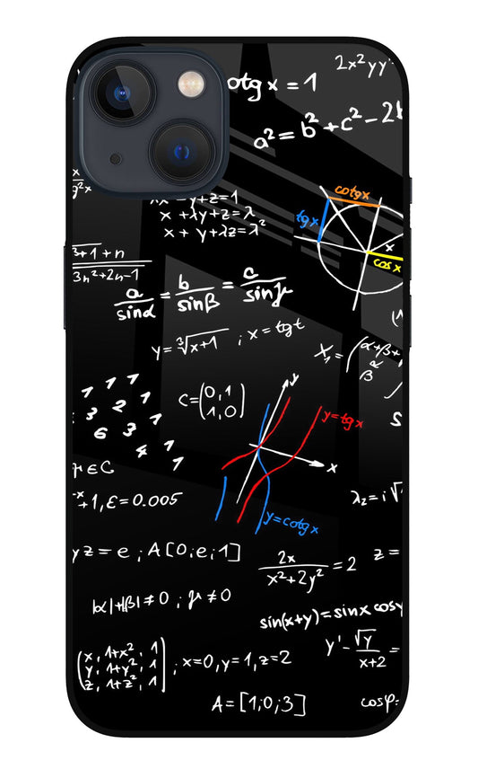 Mathematics Formula iPhone 13 Mini Glass Case