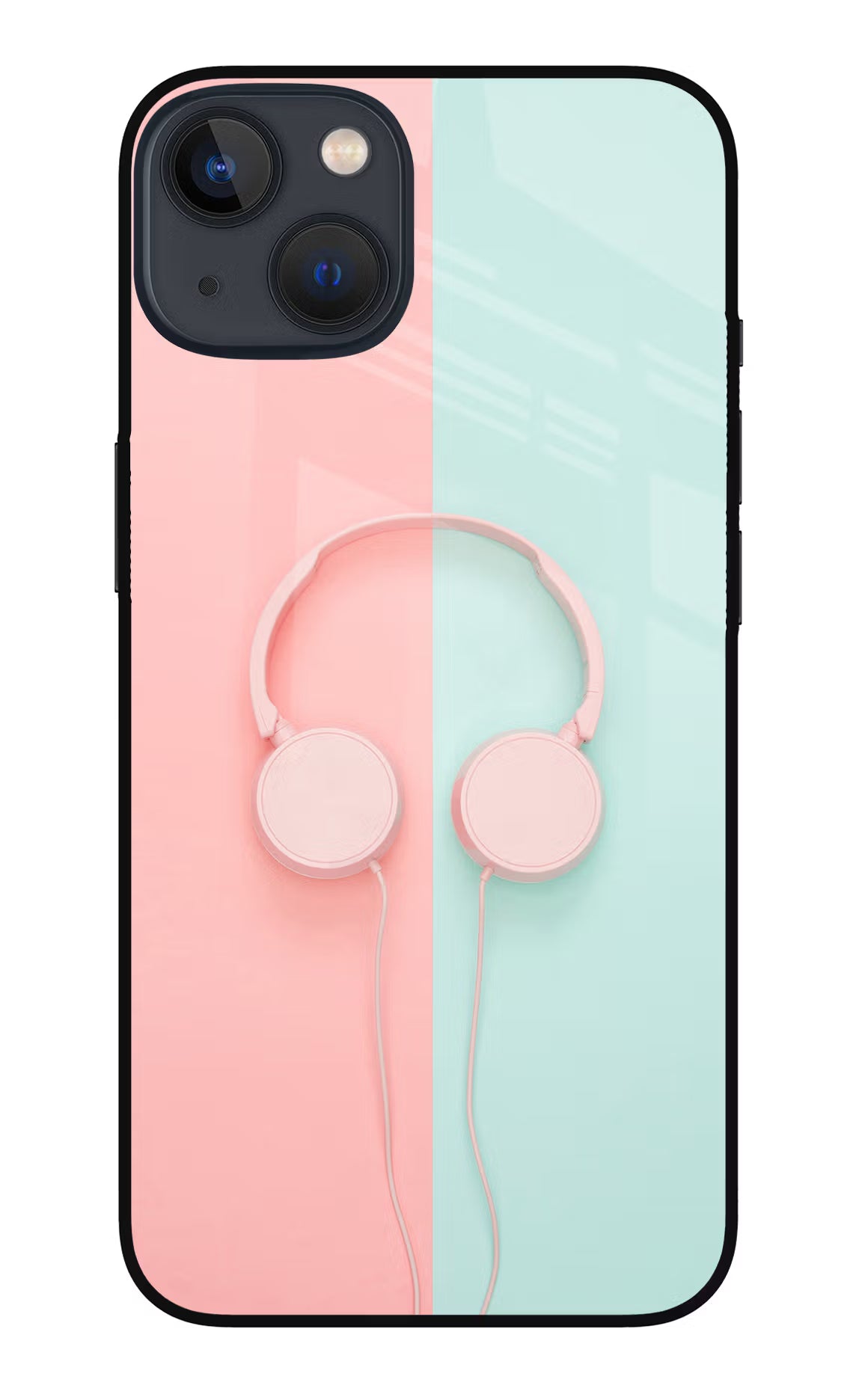 Music Lover iPhone 13 Mini Glass Case Back Cover by Casekaro