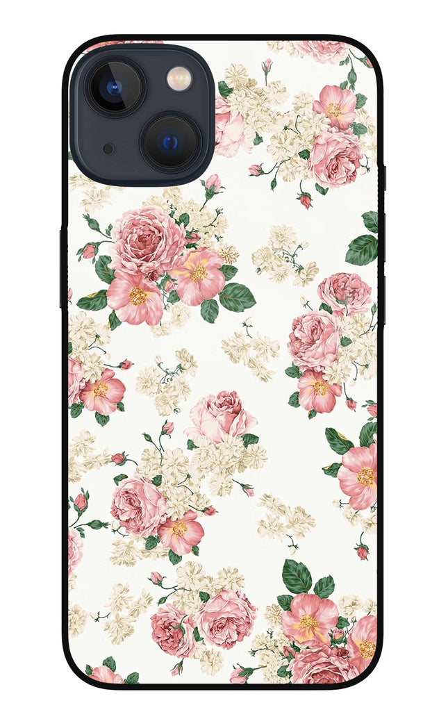 Flowers iPhone 13 Mini Glass Case