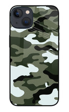 Camouflage iPhone 13 Mini Glass Case