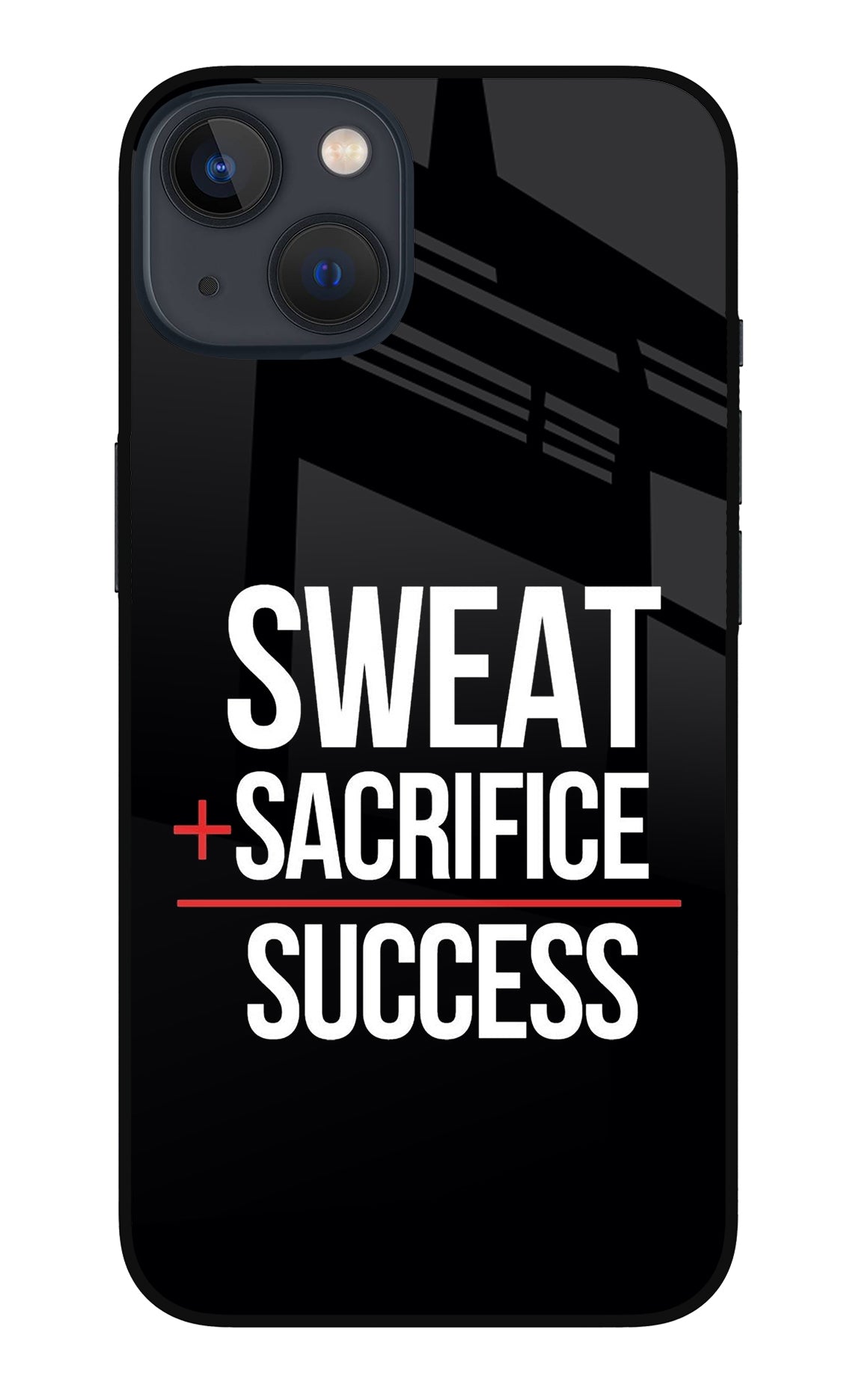 Sweat Sacrifice Success iPhone 13 Mini Back Cover