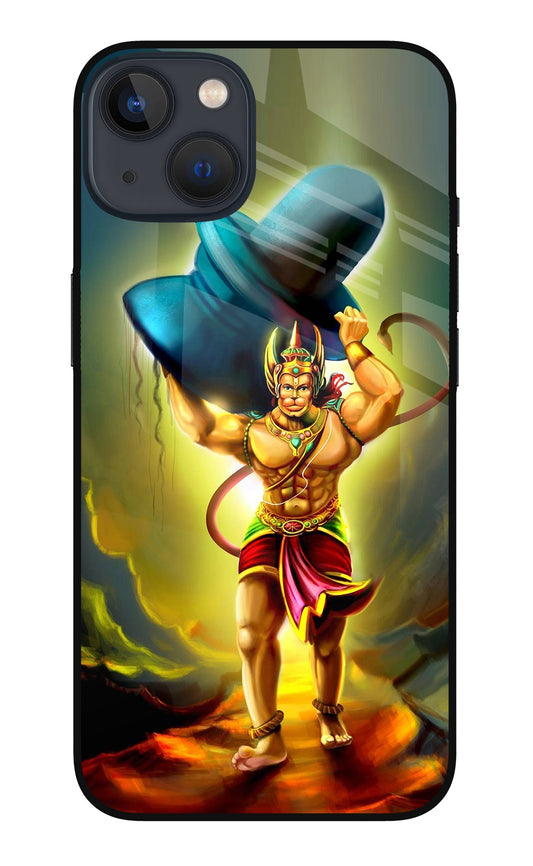 Lord Hanuman iPhone 13 Mini Glass Case