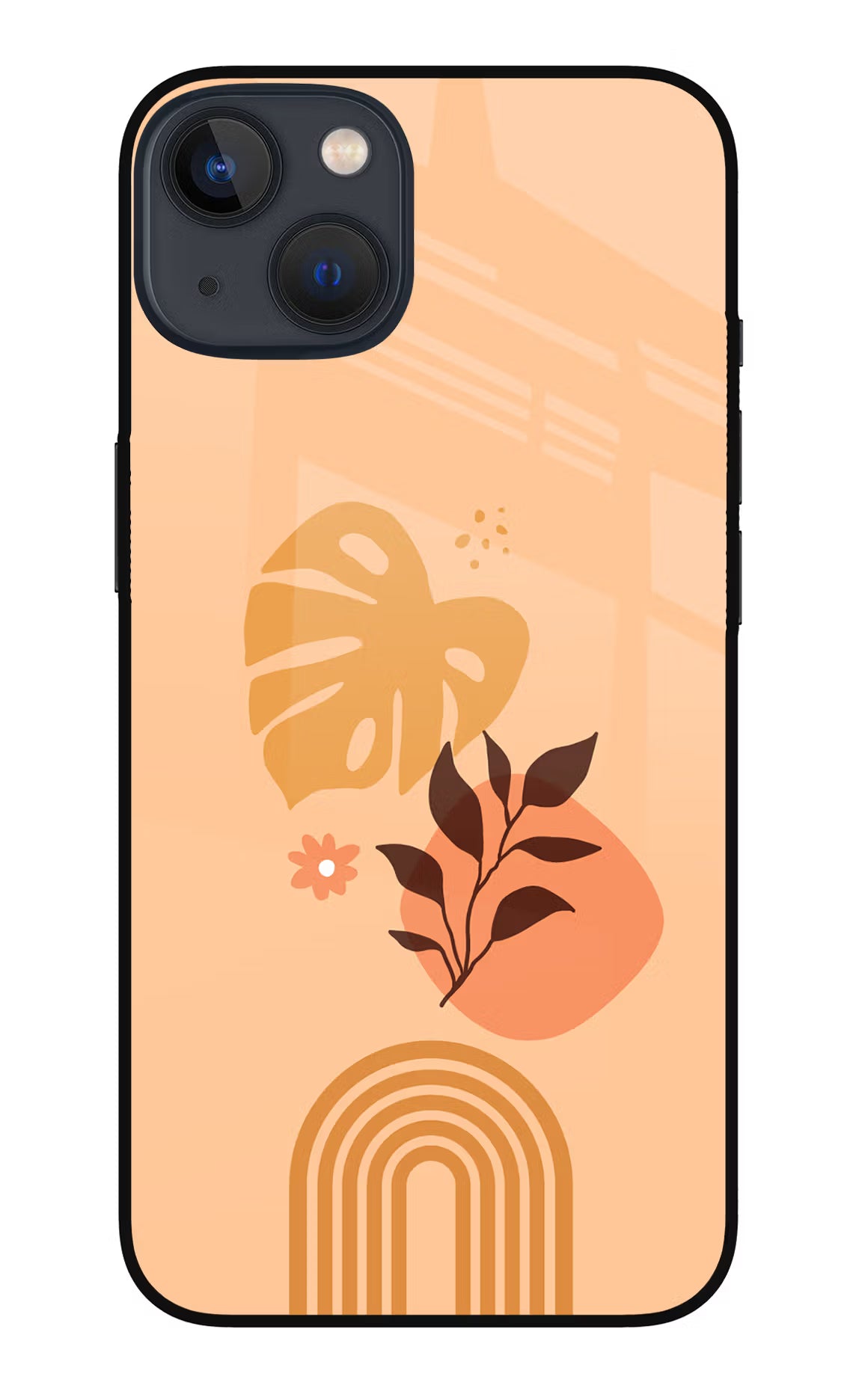 Bohemian Art iPhone 13 Mini Glass Case