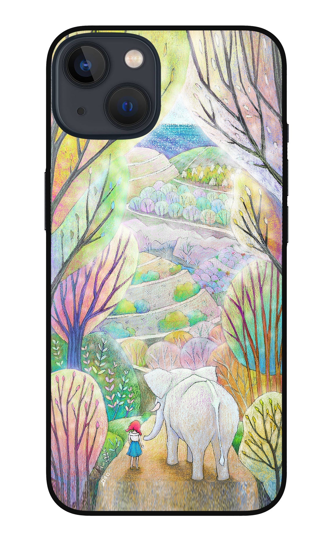 Nature Painting iPhone 13 Mini Back Cover