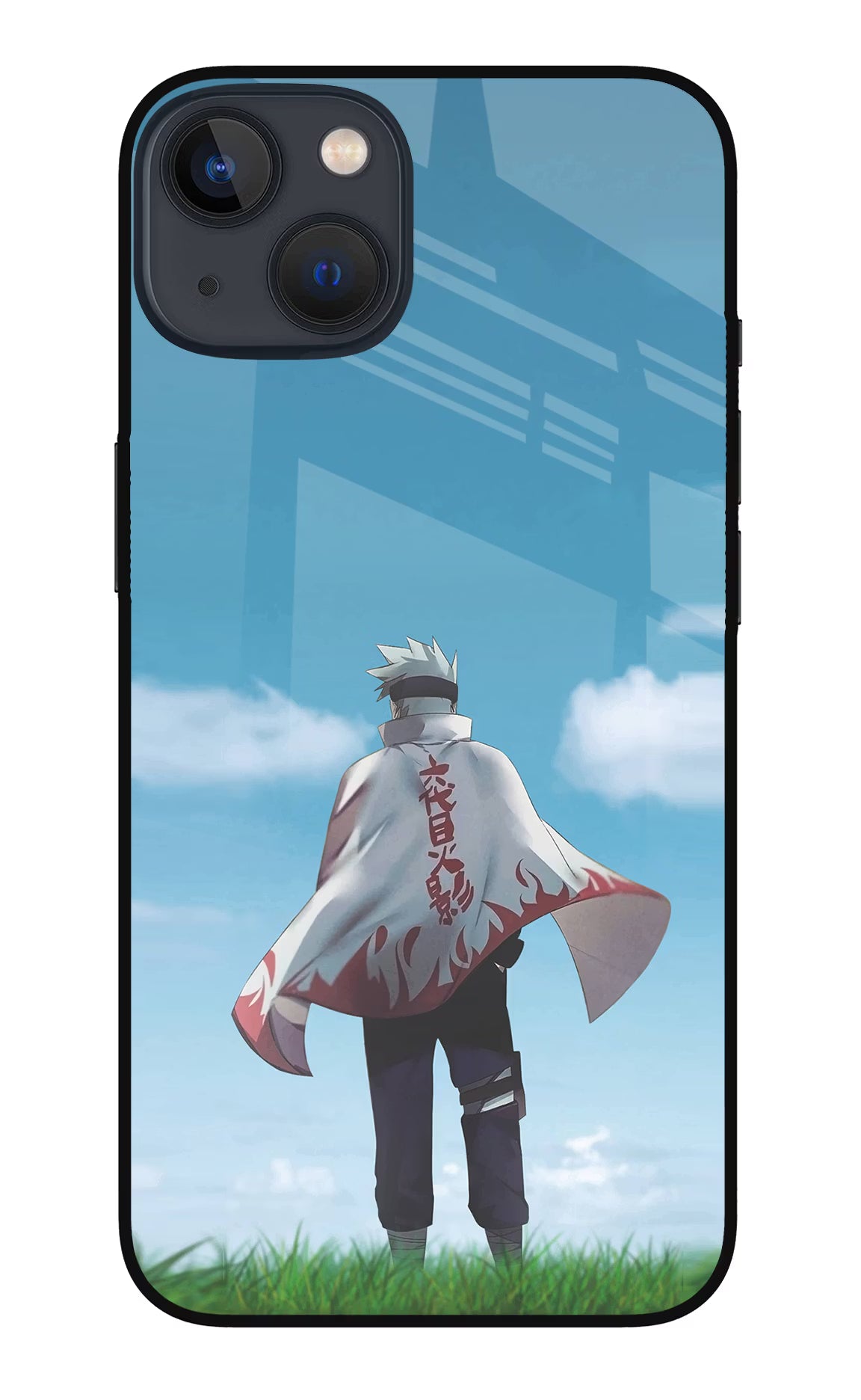 Kakashi iPhone 13 Mini Glass Case Back Cover by Casekaro