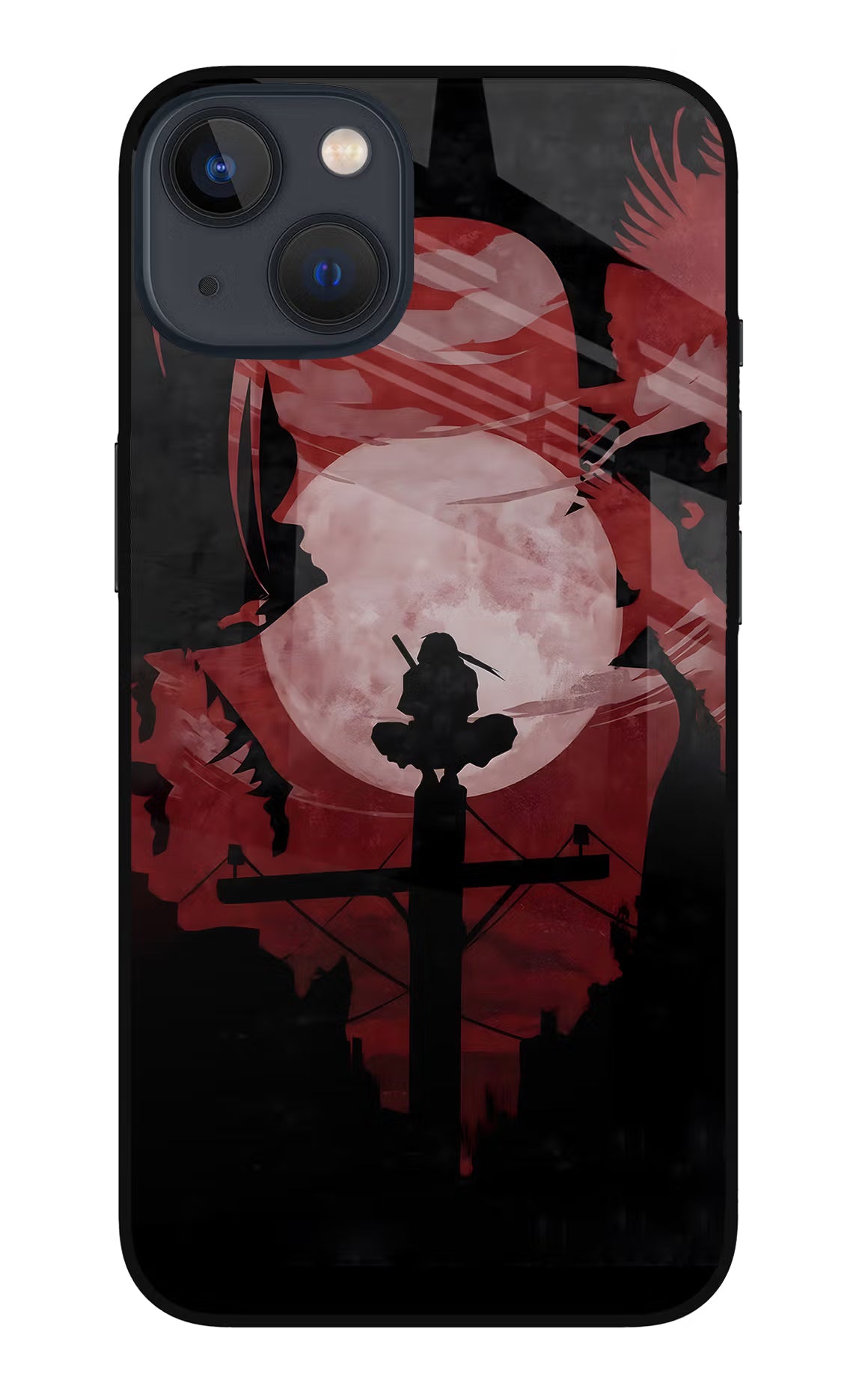 Naruto Anime iPhone 13 Mini Glass Case Back Cover by Casekaro