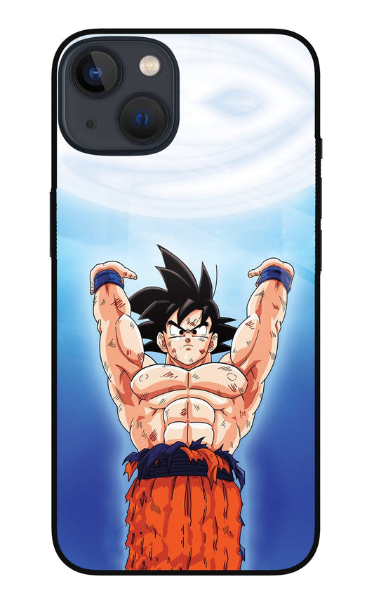 Goku Power iPhone 13 Mini Glass Case