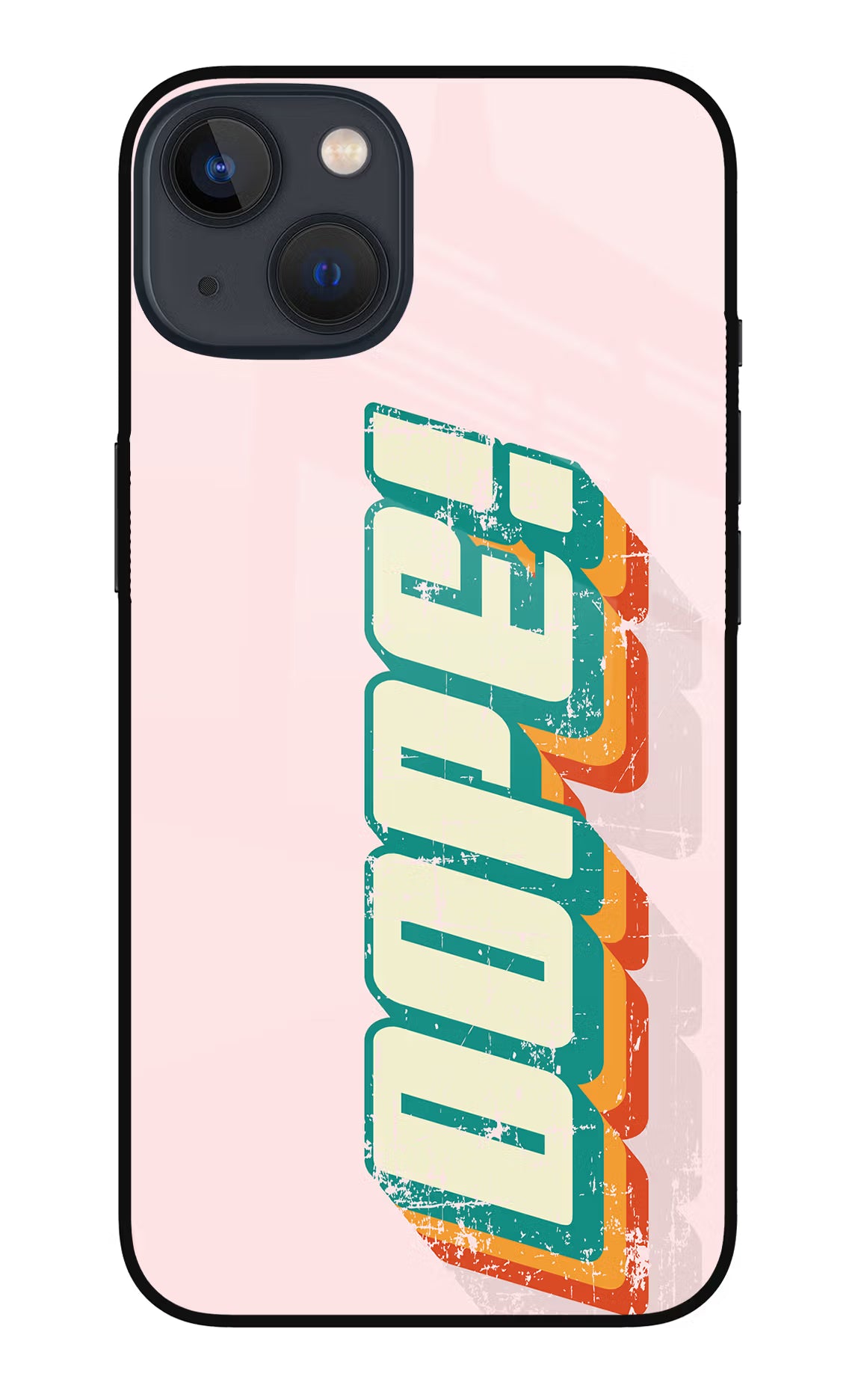 Dope iPhone 13 Mini Glass Case Back Cover by Casekaro