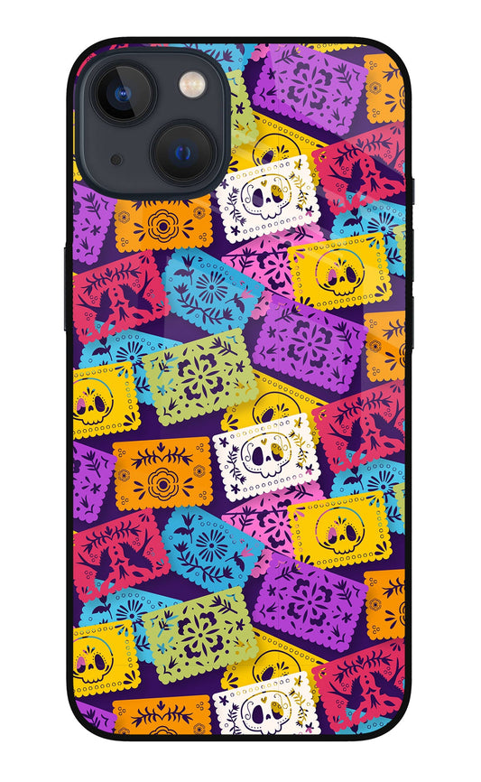 Mexican Pattern iPhone 13 Mini Glass Case