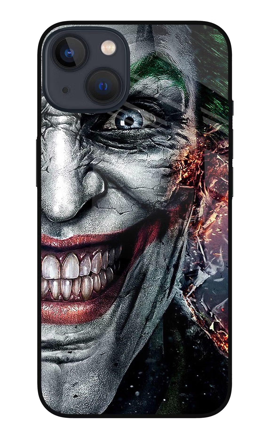 Joker Cam iPhone 13 Mini Glass Case Back Cover by Casekaro