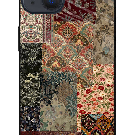 Desi Print iPhone 13 Mini Glass Case