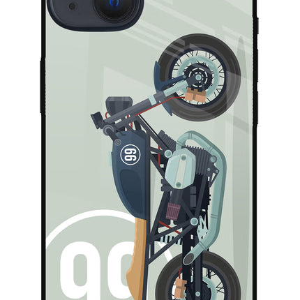 Classic Cafe Racer 99 iPhone 13 Mini Glass Case