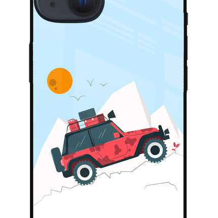 Mountain Trail Beast iPhone 13 Mini Glass Case