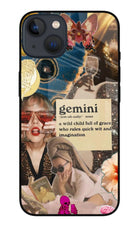 Gemini Zodiac iPhone 13 Mini Glass Case