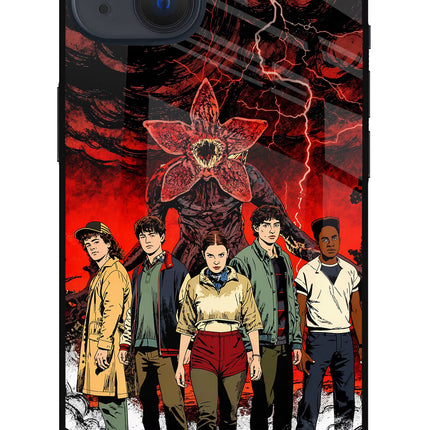 Ordinary Things Characters iPhone 13 Mini Glass Case