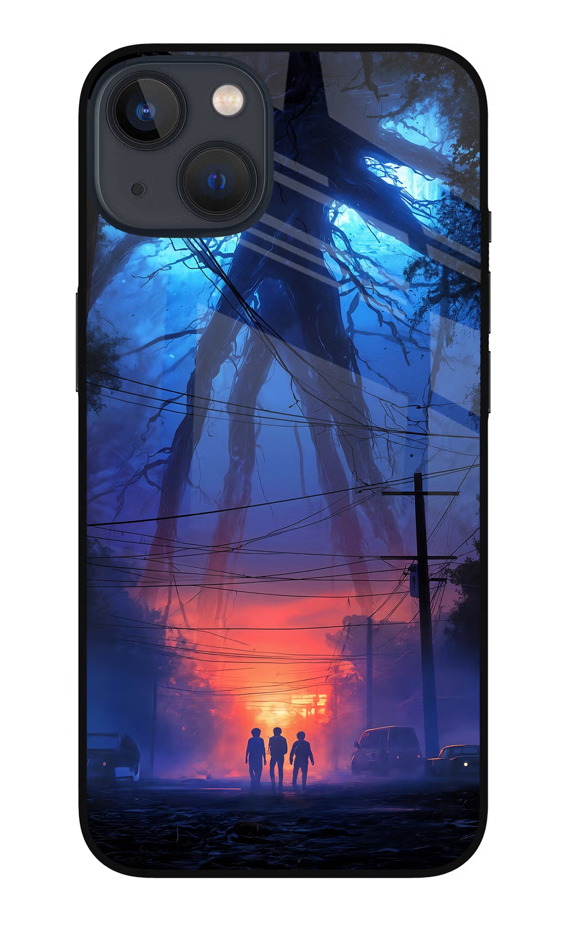 Ordinary Things Shadow iPhone 13 Mini Glass Case Back Cover by Casekaro