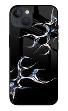 Chrome Tribal iPhone 13 Mini Glass Case